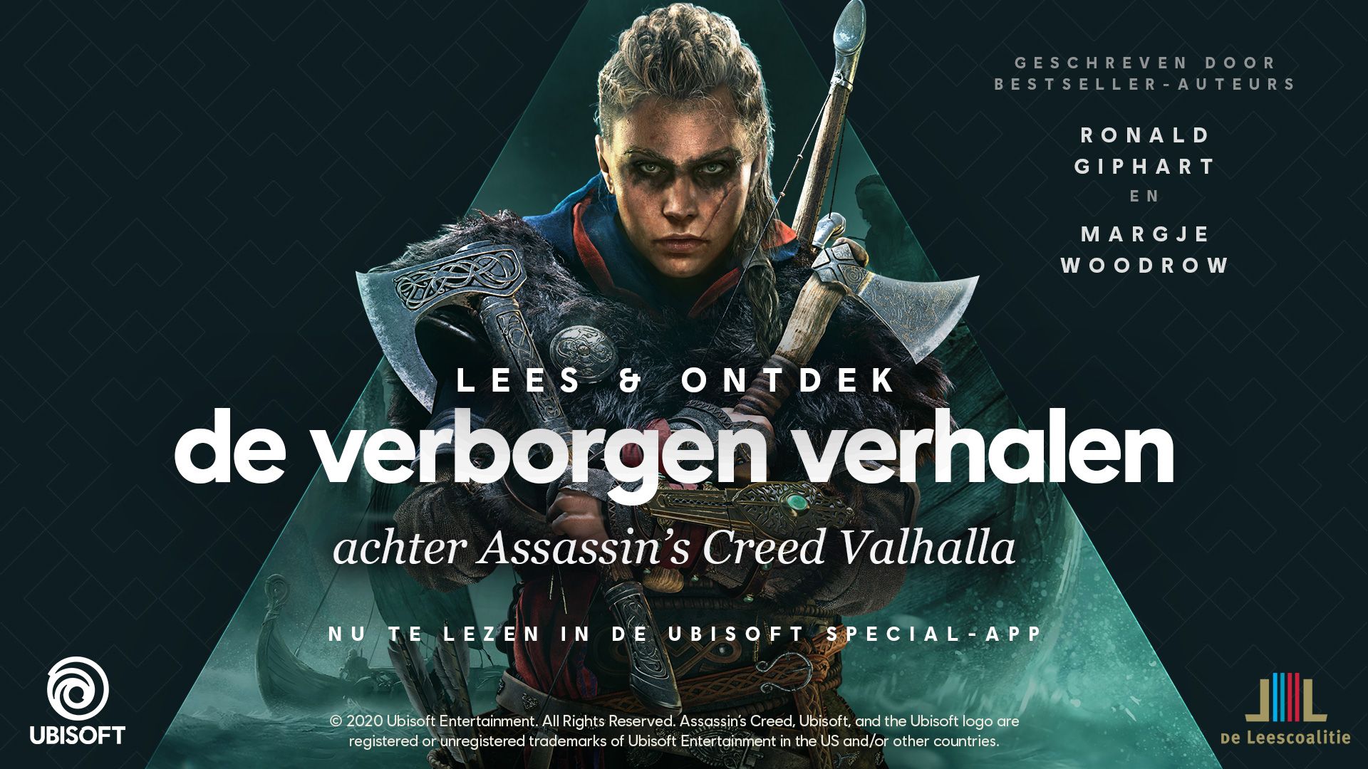 Readification: De verborgen verhalen achter Assasin's Creed Valhalla previous news items - Banner - Effie Awards Nederland
