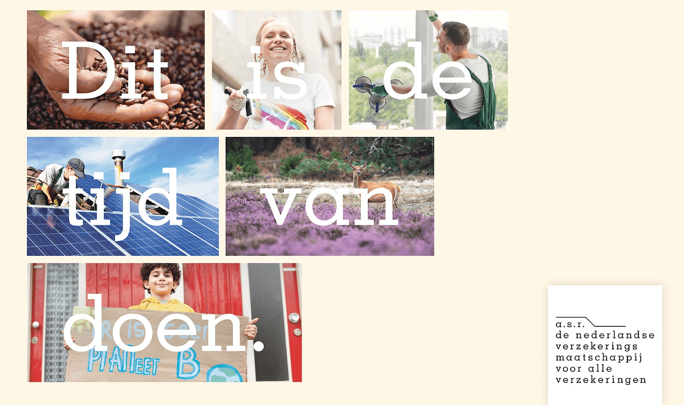 Dit is de tijd van doen - Banner - Effie Awards Nederland